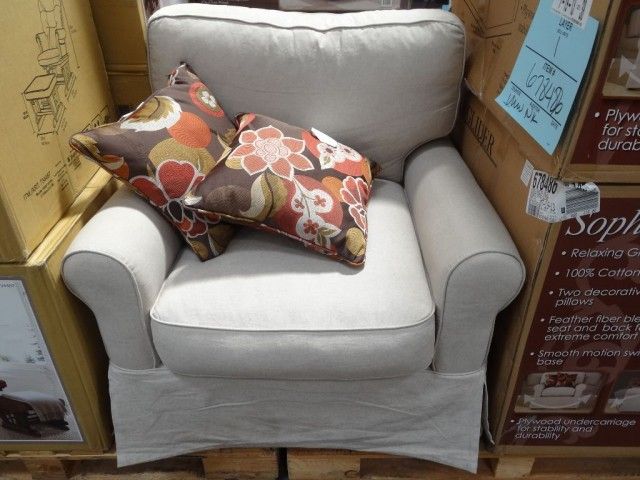 Synergy Sophia Glider Chair Costco- don't care for the pillows but .