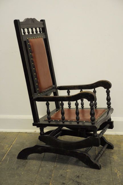 Antique Mahogany American Rocking Chair | Leith, Edinburgh .