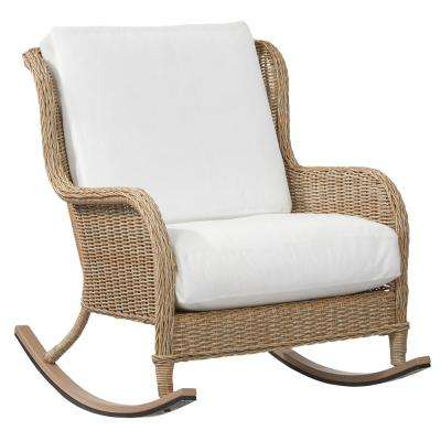 No additional features - Hampton Bay - Rocking - Patio Chairs .