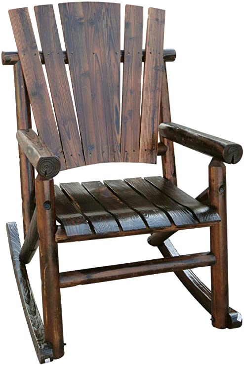 Amazon.com : Char-Log Single Rocker : Rocking Chairs : Garden .