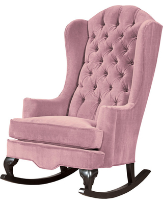 Huge Deal on Fitzgerald Tufted Velvet Rocking Chair, Ro