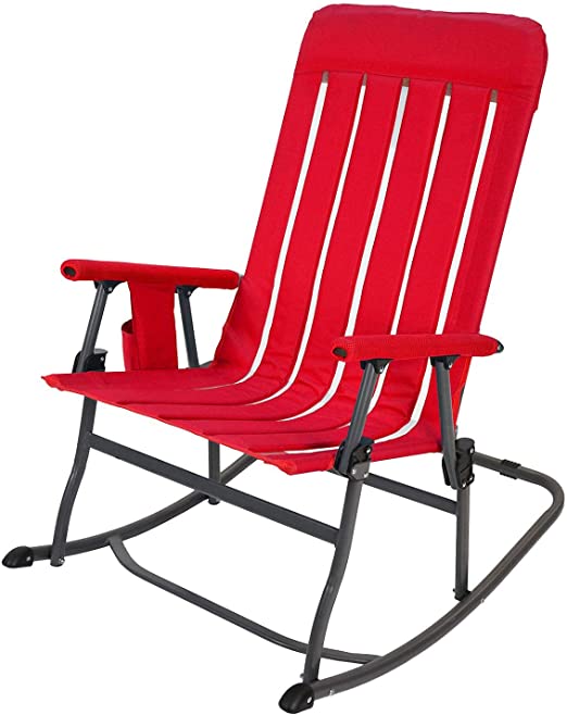 Amazon.com: Member's Mark Portable Rocking Chair - Red: Kitchen .