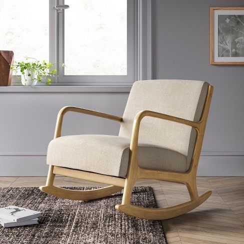 Esters Rocking Accent Chair Light Gray - Project 62™ : Target .