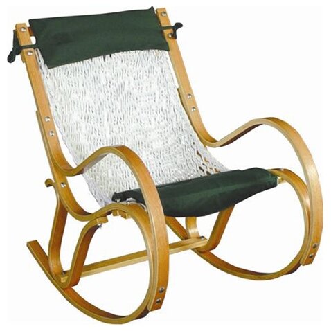 Pawleys Island Single Polyester Rope Sling Rocking Chair | Wayfa