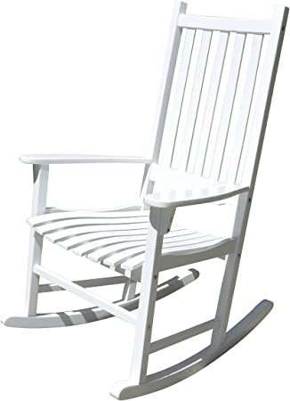 Amazon.com : Merry Garden - White Porch Rocker/Rocking Chair .
