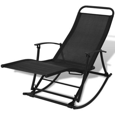 Freeport Park Chaunce Foldable Garden Rocking Chair | Rocking .