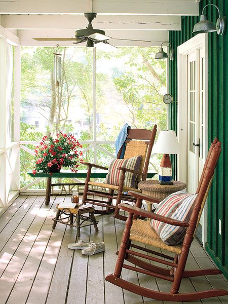 Summertime's Most Visited Getaway Spot: The Front Porch | Rocking .