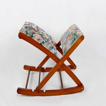 Foldable Rocking Chair Footstool/wooden Footrest - Buy Footstool .