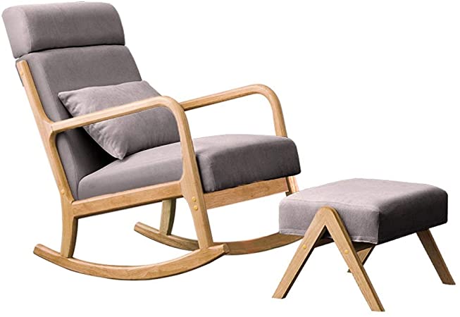 Amazon.com : Nordic Style Rocking Chair, Zero Gravity Lounge Chair .
