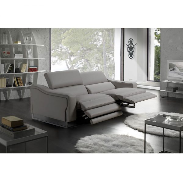 Molder Leather Sofa/Sectional Collection with Electric/Power .
