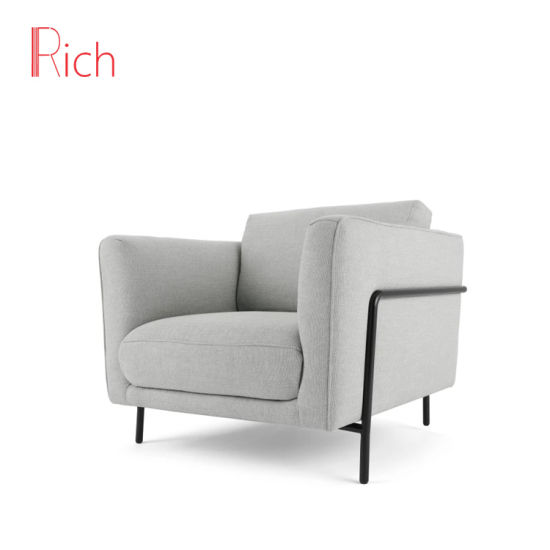 Nordic Fabric Lounge Armchair Living Room Furniture Sofa Chair .