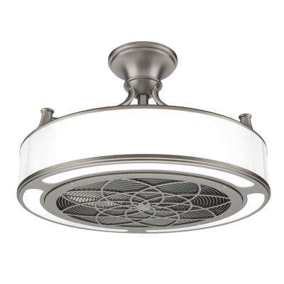 Integrated - Nickel - Ceiling Fans - Lighting - The Home Dep