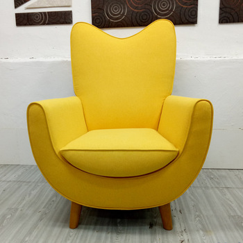 Modern Single Seater Fabric Sofa Chair - Buy Single Seater Sofa .