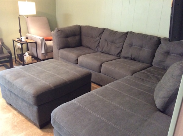 Sold Sectional Sofa with Large Ottoman in Kilgore - let