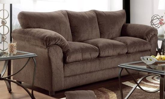 Kelly Chocolate Sofa | The Furniture Ma