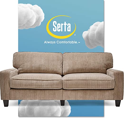 Amazon.com: Serta Palisades Upholstered Sofas for Living Room .