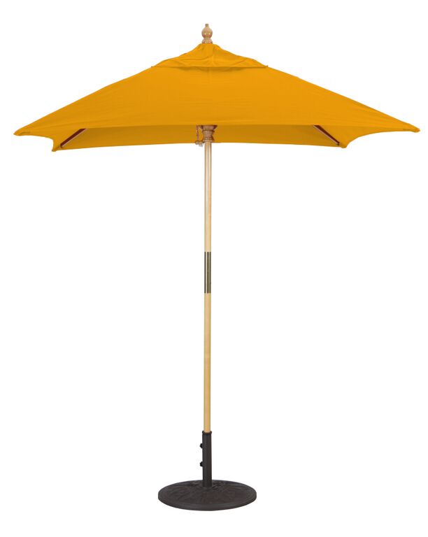 Galtech 161 Square 6' Sunbrella® Patio Umbrel