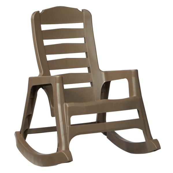 Big Easy Plastic Outdoor Rocking Chair Mushroom 8080-96-4300 - The .