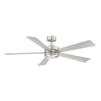 Stainless Steel - Ceiling Fans With Lights - Ceiling Fans - The .