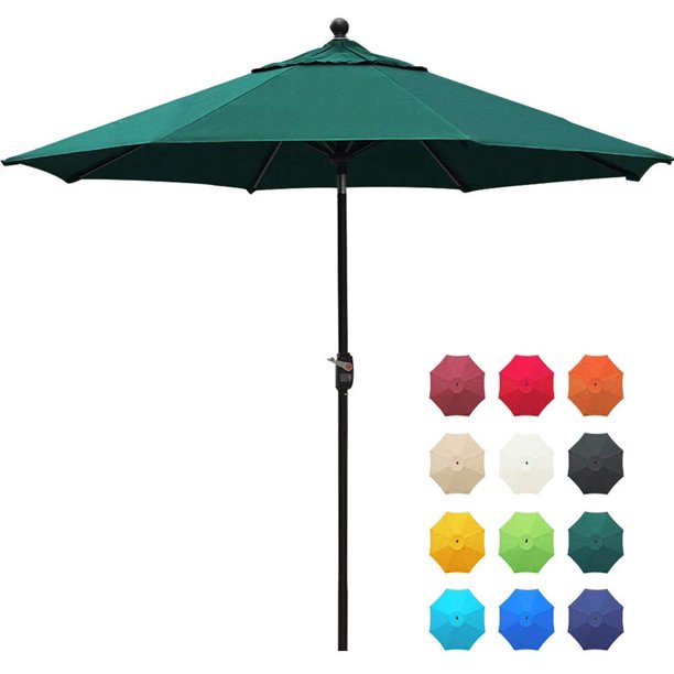 EliteShade Sunbrella 9Ft Market Umbrella Patio Outdoor Table .