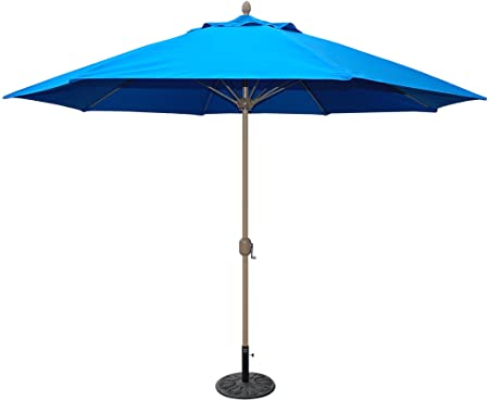 Amazon.com : Tropishade 11' Sunbrella Patio Umbrella with Royal .