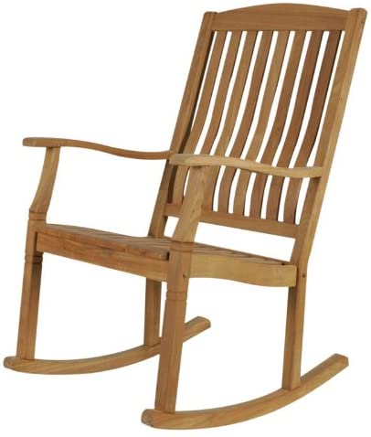 Amazon.com : Teak Rocking Chair Outdoor or indoor : Lawn Chairs .