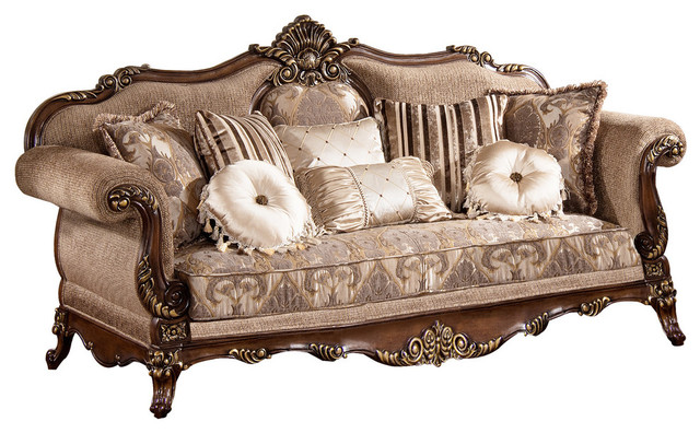 Winfrey Traditional Sofa - Victorian - Sofas - by Furniture Import .