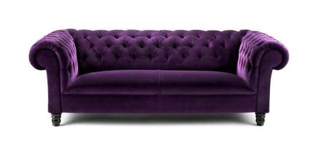 Fall 2011: Phlox Pantone 19-2820 | Purple sofa, Purple couch .
