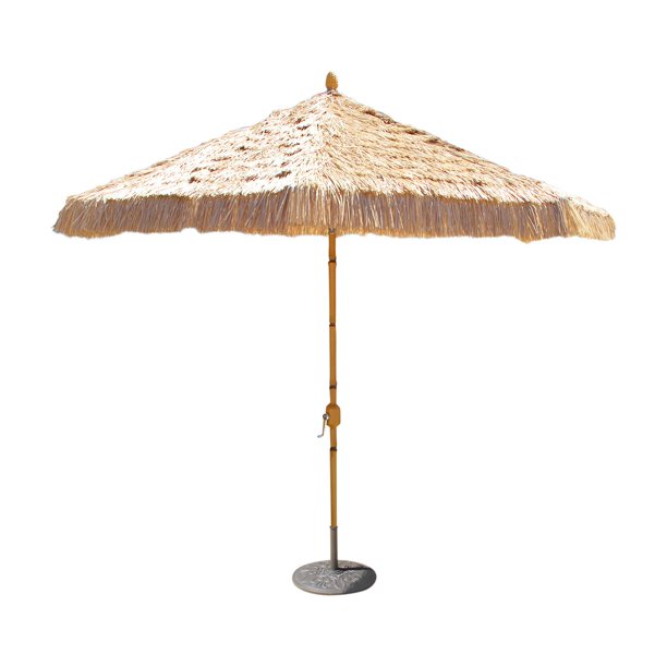 Galtech Sunbrella 9-ft. Aluminum Bamboo Patio Umbrella - Walmart .