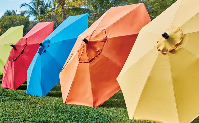 Patio Umbrellas Up to 73% Off Sale – Prices Starting at ONLY $17.0