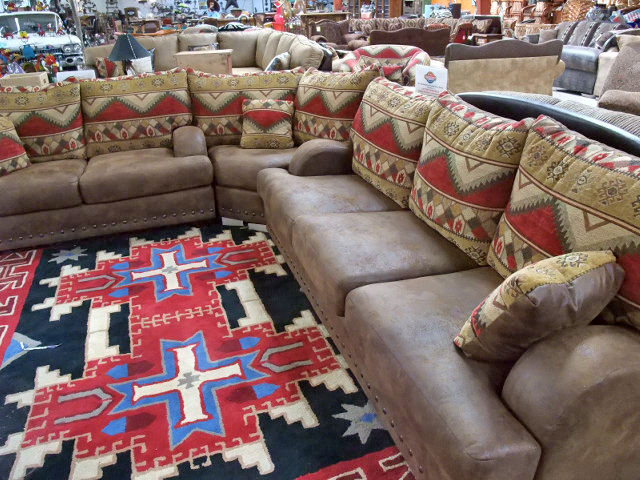 Luxury Furniture Southwest Sectional Sofa Xanadu Santa