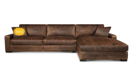 Western Leather Sofas, Ranch style Leather Sof