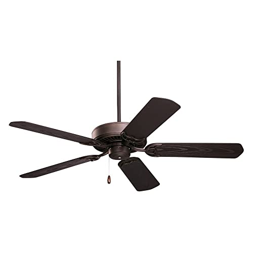 Damp Location Ceiling Fan with Light Kit: Amazon.c