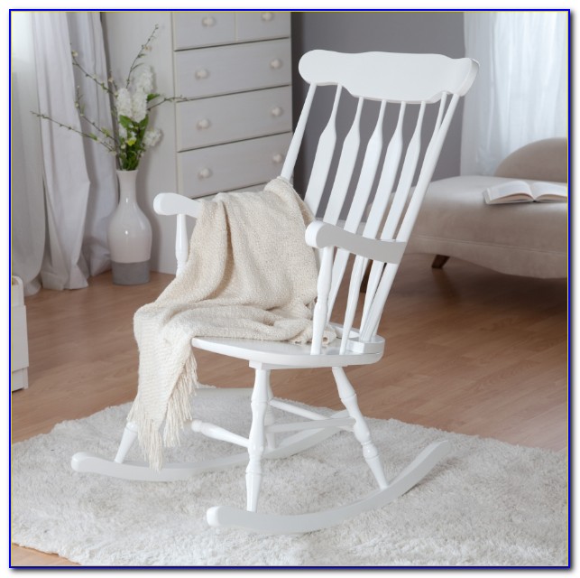 White Wicker Rocking Chair For Nursery - Chairs : Home Design .