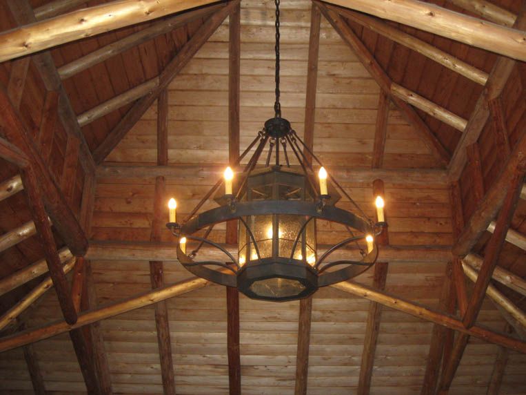 Custom Wrought Iron Chandeliers | Chicken Coop Forge Blacksmith's .