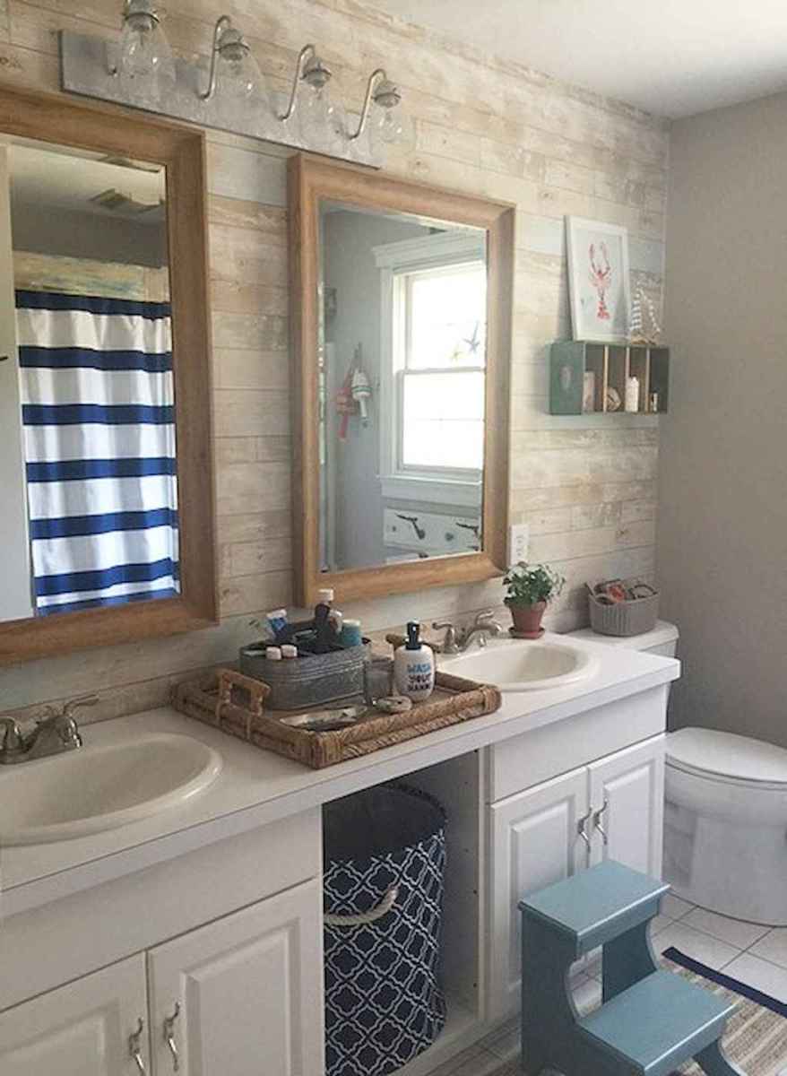 Bathroom with natural ship overlap