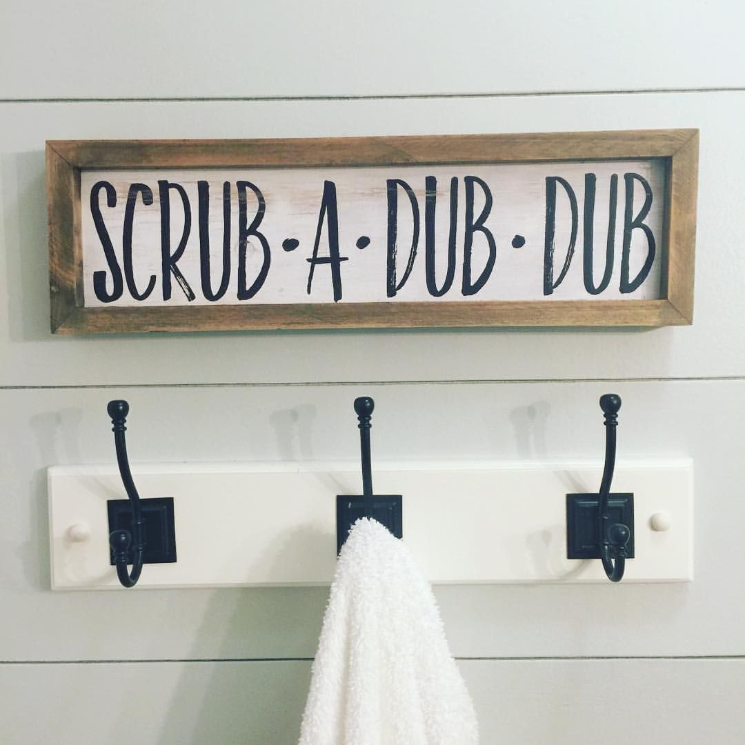 Melodic bathroom sign