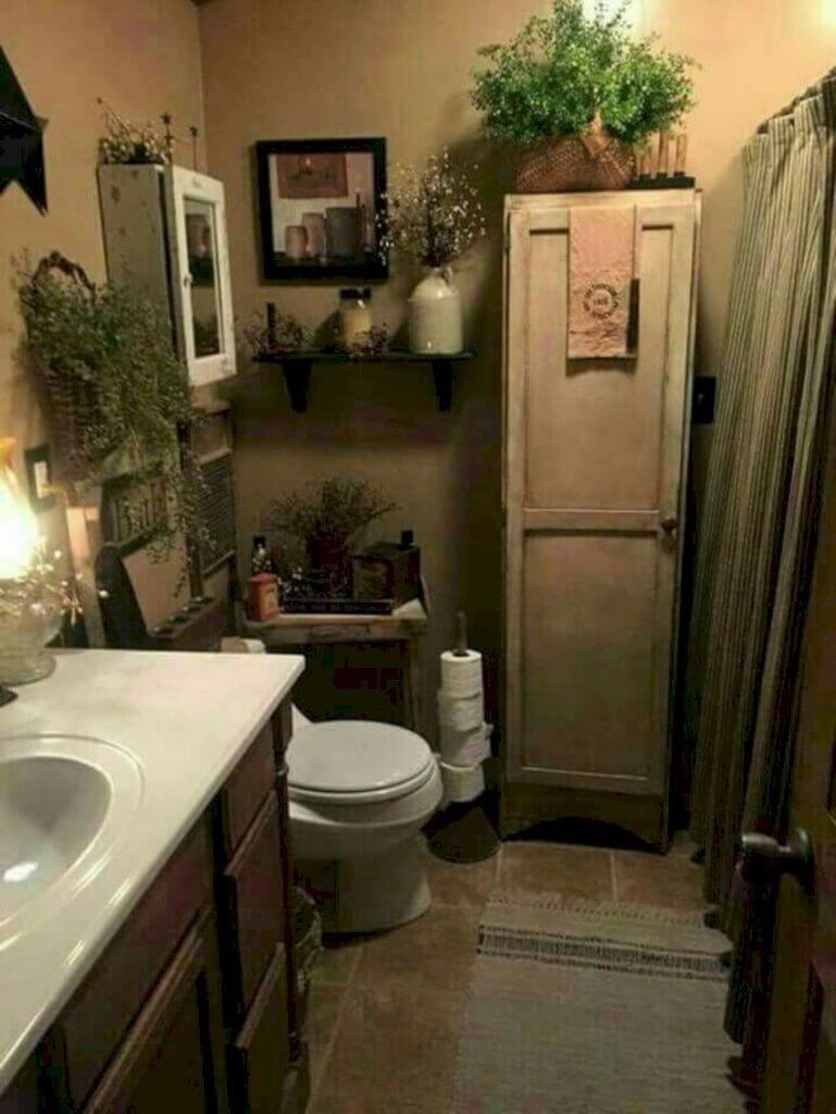 Nice primitive bathroom