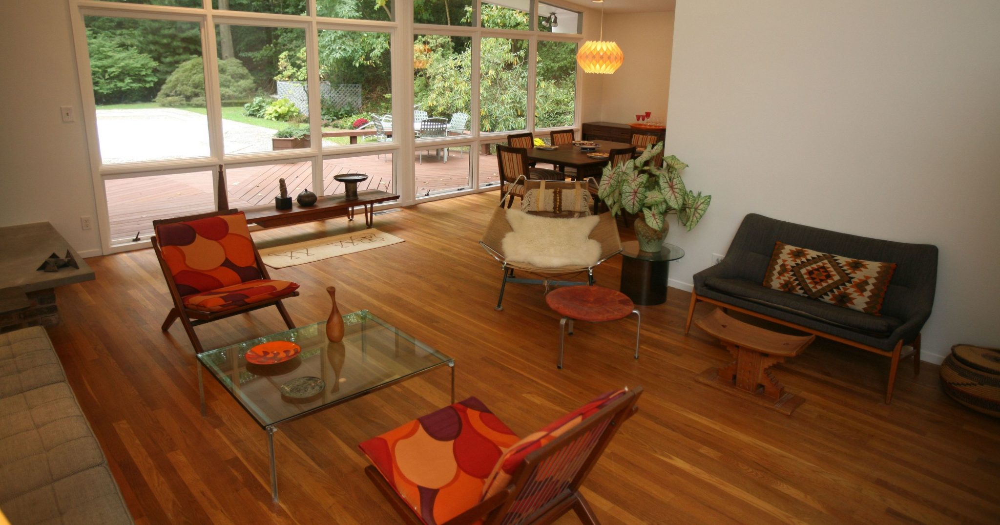 Exquisite mid-century living room