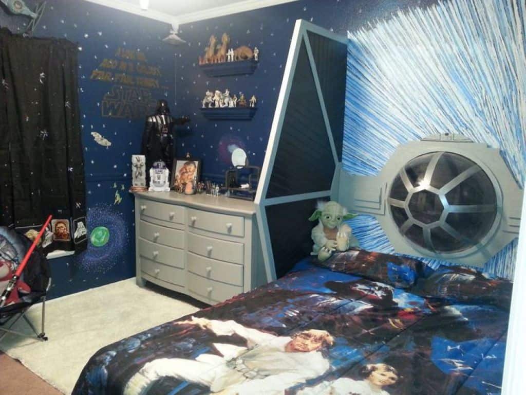 Great Star Wars bedroom
