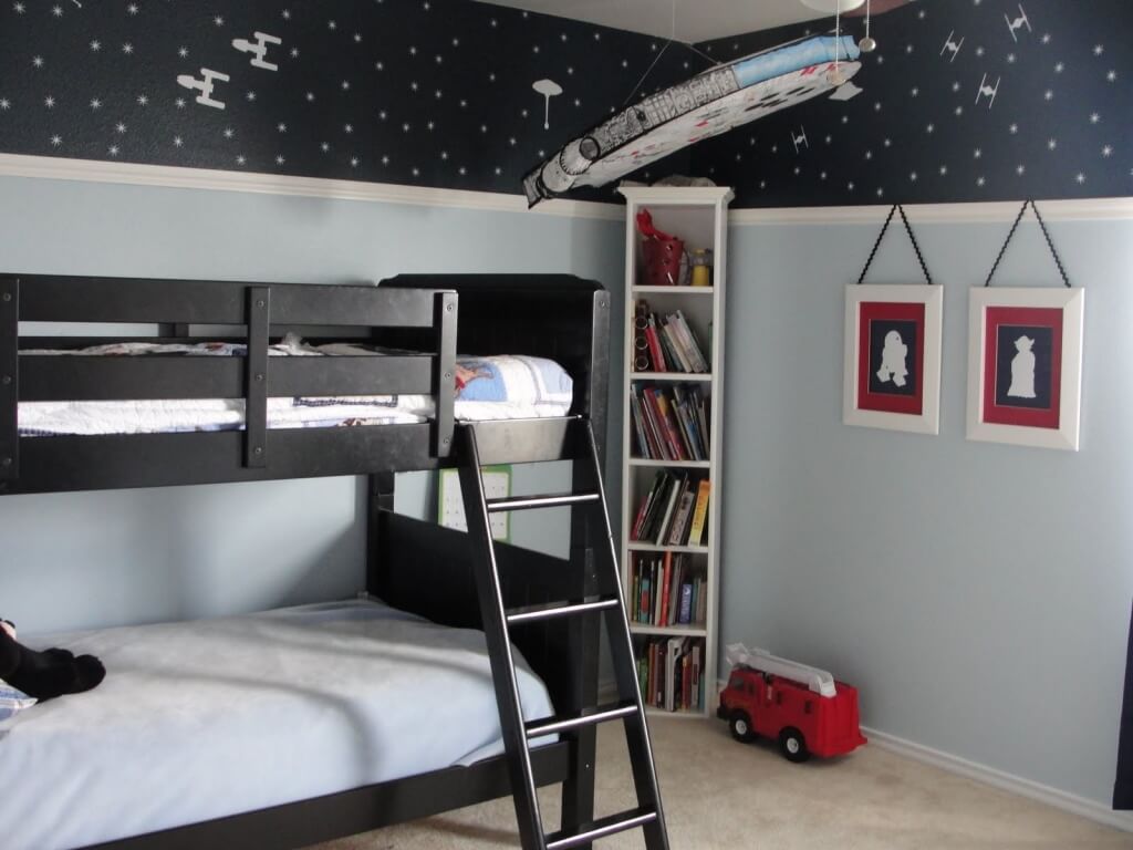 Simple Star Wars bedroom