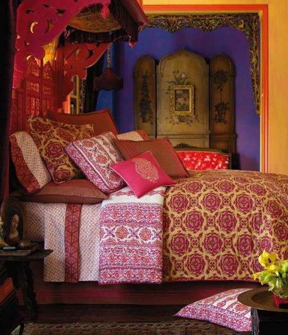Classic hippie bedroom