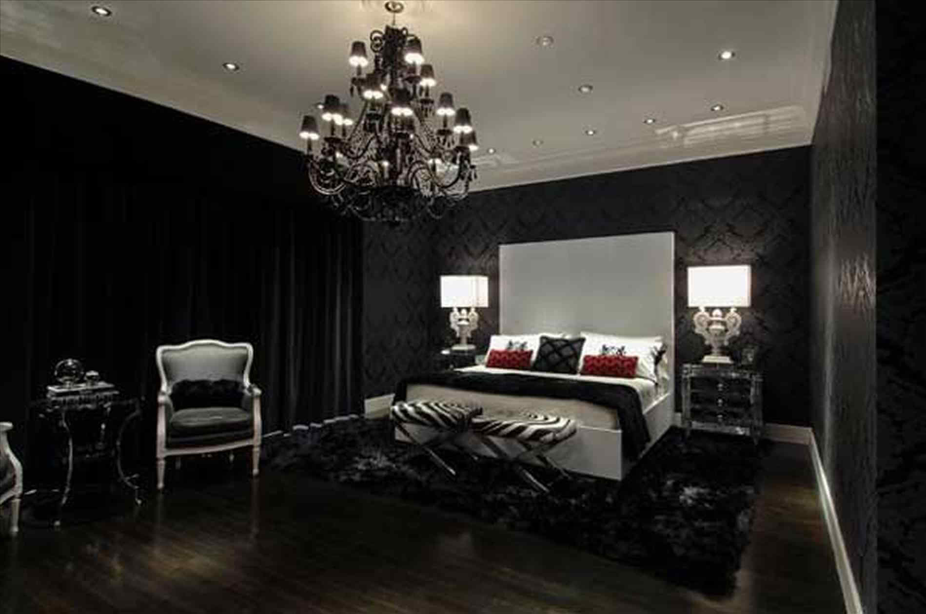 Graceful Gothic bedroom
