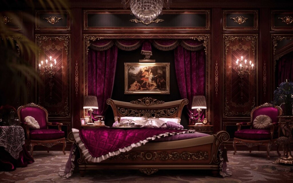 Nice gothic bedroom