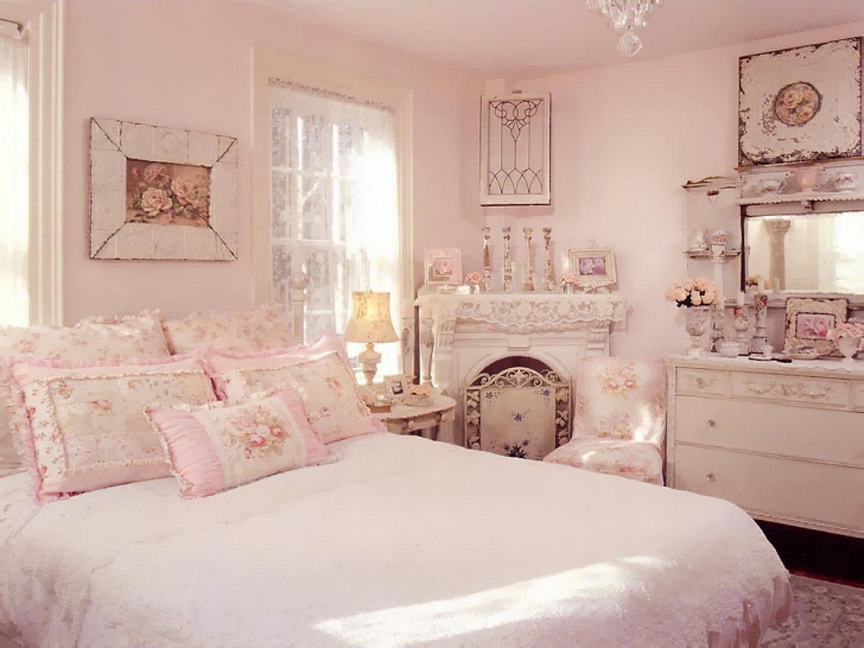 Princess Shabby Chic bedroom