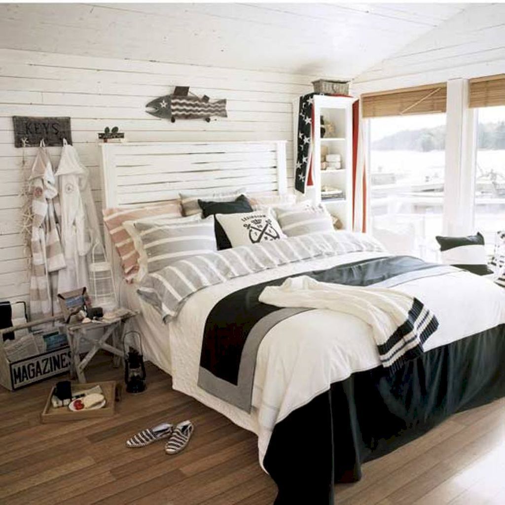 Sunny nautical bedroom