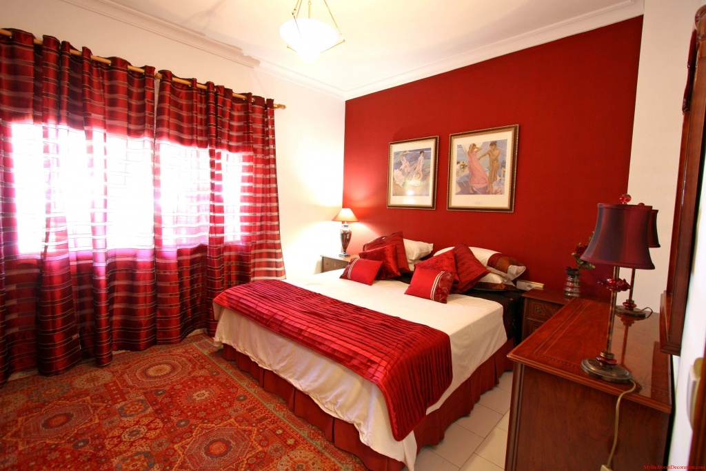 Top red bedroom