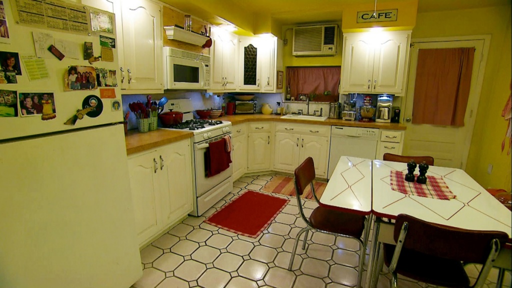 Cozy retro kitchen