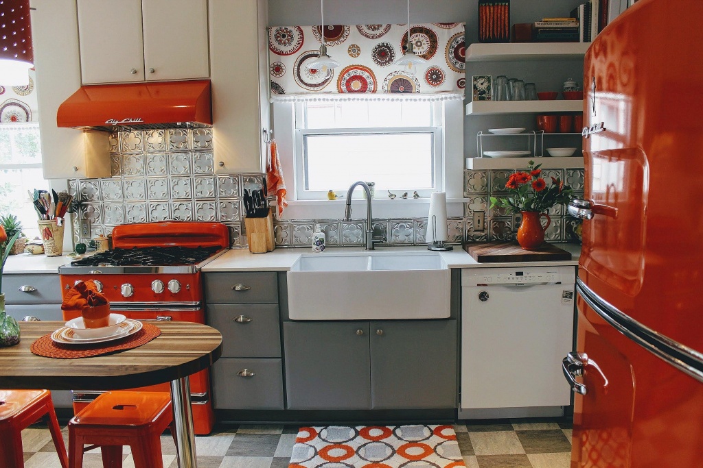 Enthusiastic retro kitchen