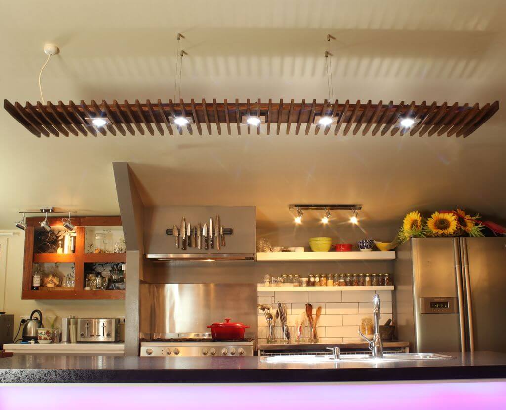 Fashionable LED lighting for the kitchen
